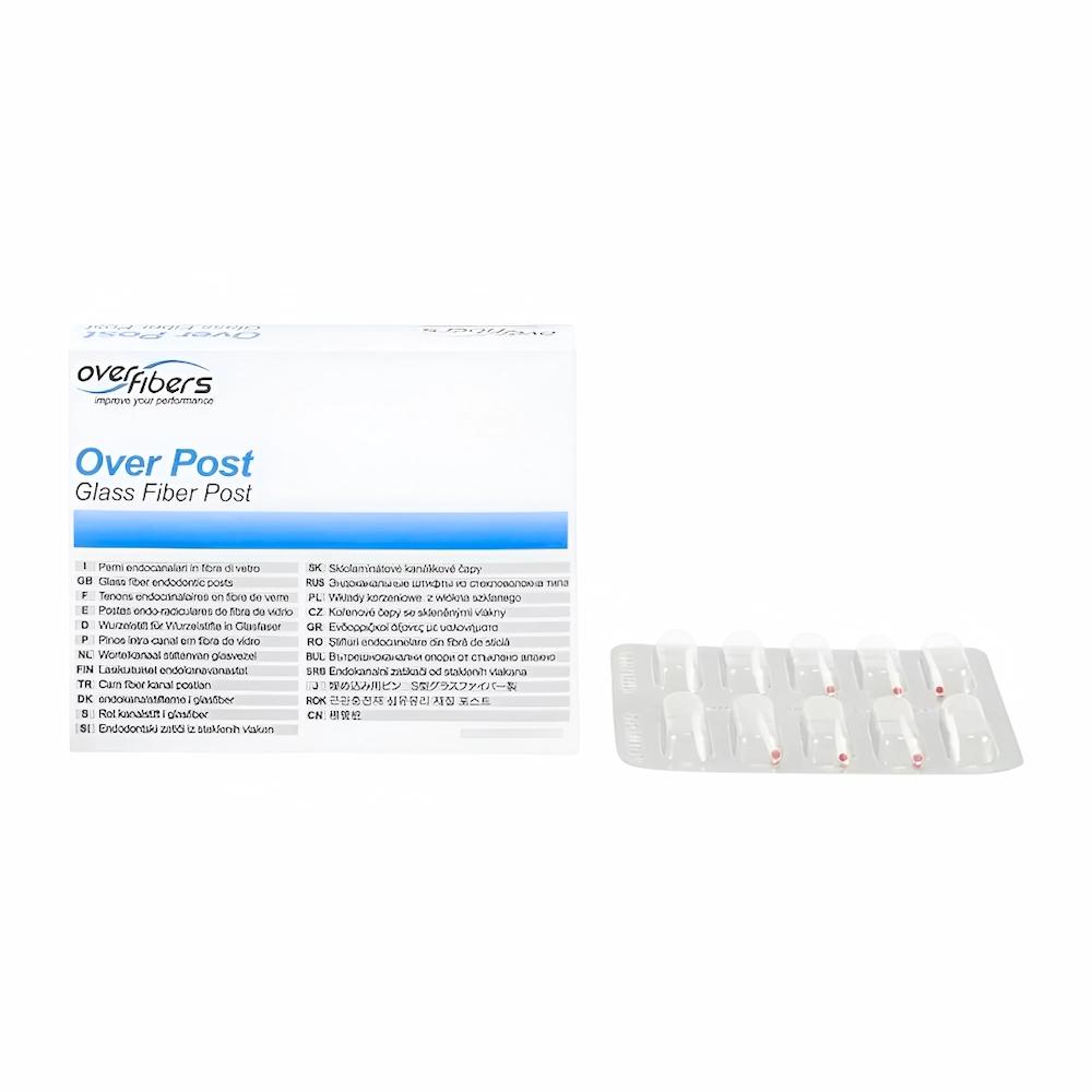 Set Perno Fibra De Vidrio Over Post Overfibers® (1 Caja 10 Unid.)