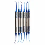 Set De Espátulas De Resina Con Titanio Odontología (1 Set 6 Piezas)