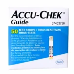 Tiras Reactivas para Glucómetro Accu-Chek® Guide (1 Caja 50 Unid.)