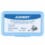 Tubos Bucales De Ortodoncia Roth 0.022 Azdent® (1 Caja 200 Und)