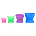 Vasos Dappen De Silicona Flexible Varias Medidas (1 Caja 8 Unid.)