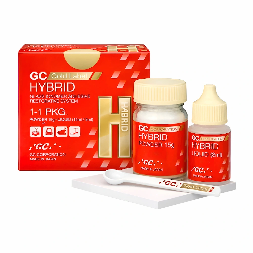 Vidrio Híbrido Gc Gold Label® Hybrid (1 Set Completo)