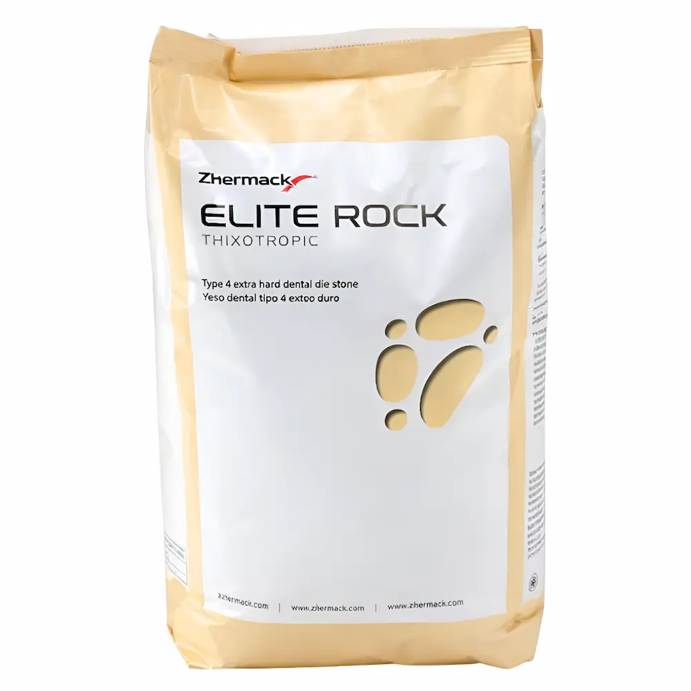 Yeso Dental Extra Duro Elite Rock® Zhermack® (1 Bolsa De 3Kg)