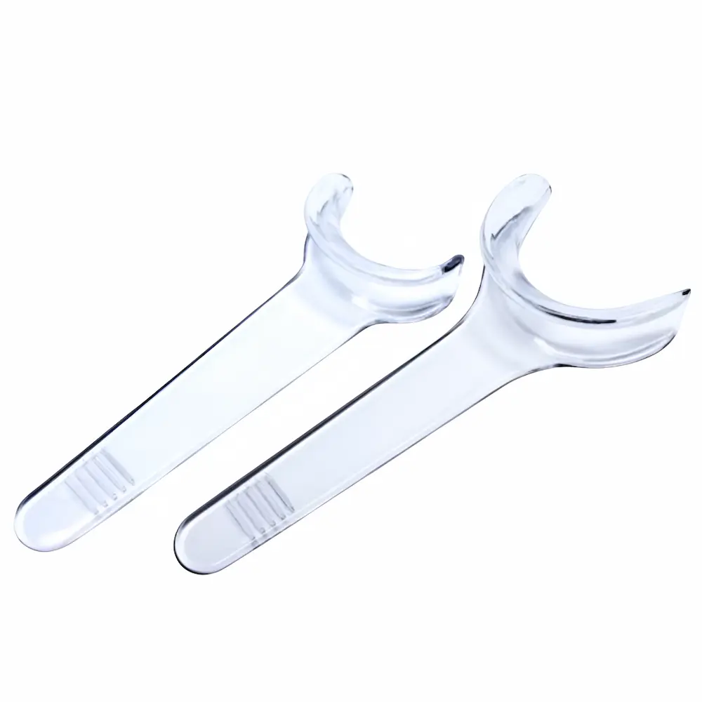 Abreboca Lateral En U Adulto Transparente (1 Blíster 1 Par)