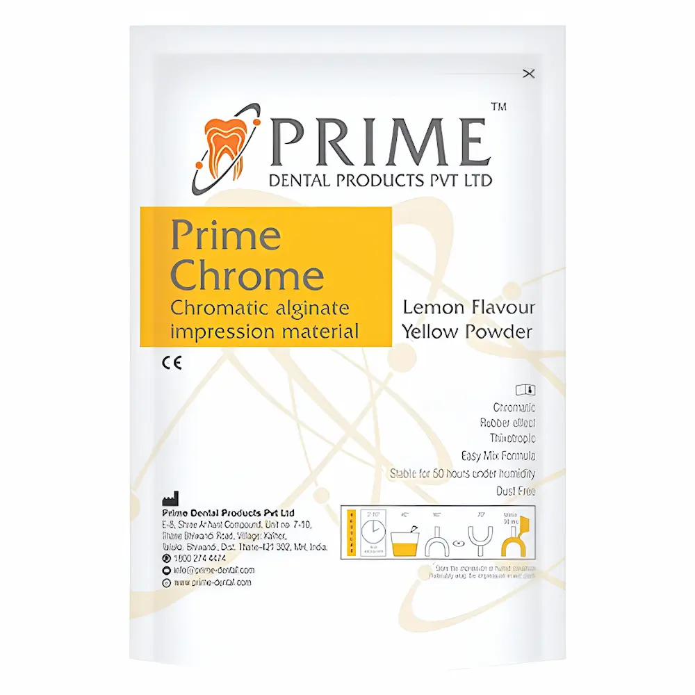 Alginato De Impresión Cromático Prime Chrome® (Por Unidad) Alginato De Impresión Cromático Prime Chrome® (Por Unidad)