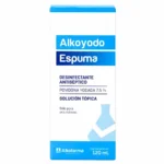 Alkoyodo Espuma Antiséptico Alkofarma® 120 Ml (2 Cajas 2 Unid.)