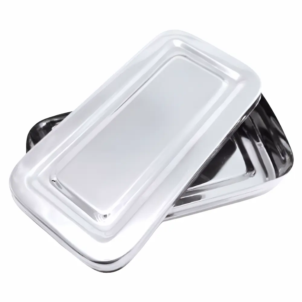 Caja Metálica Para Esterilización De Instrumental (Por Unidad)