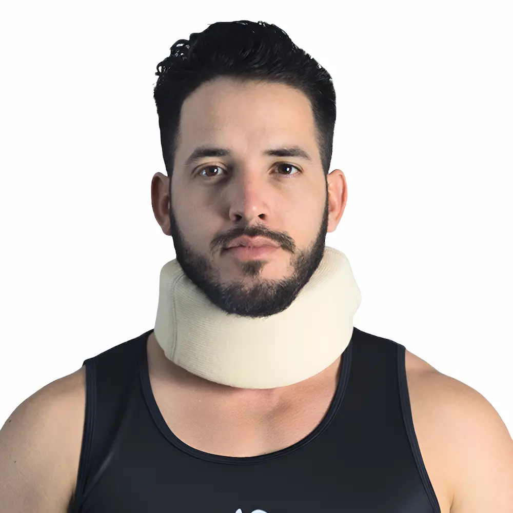 Collarín Cervical Blando Soporte Ortopédico (1 Unidad Ajustable)