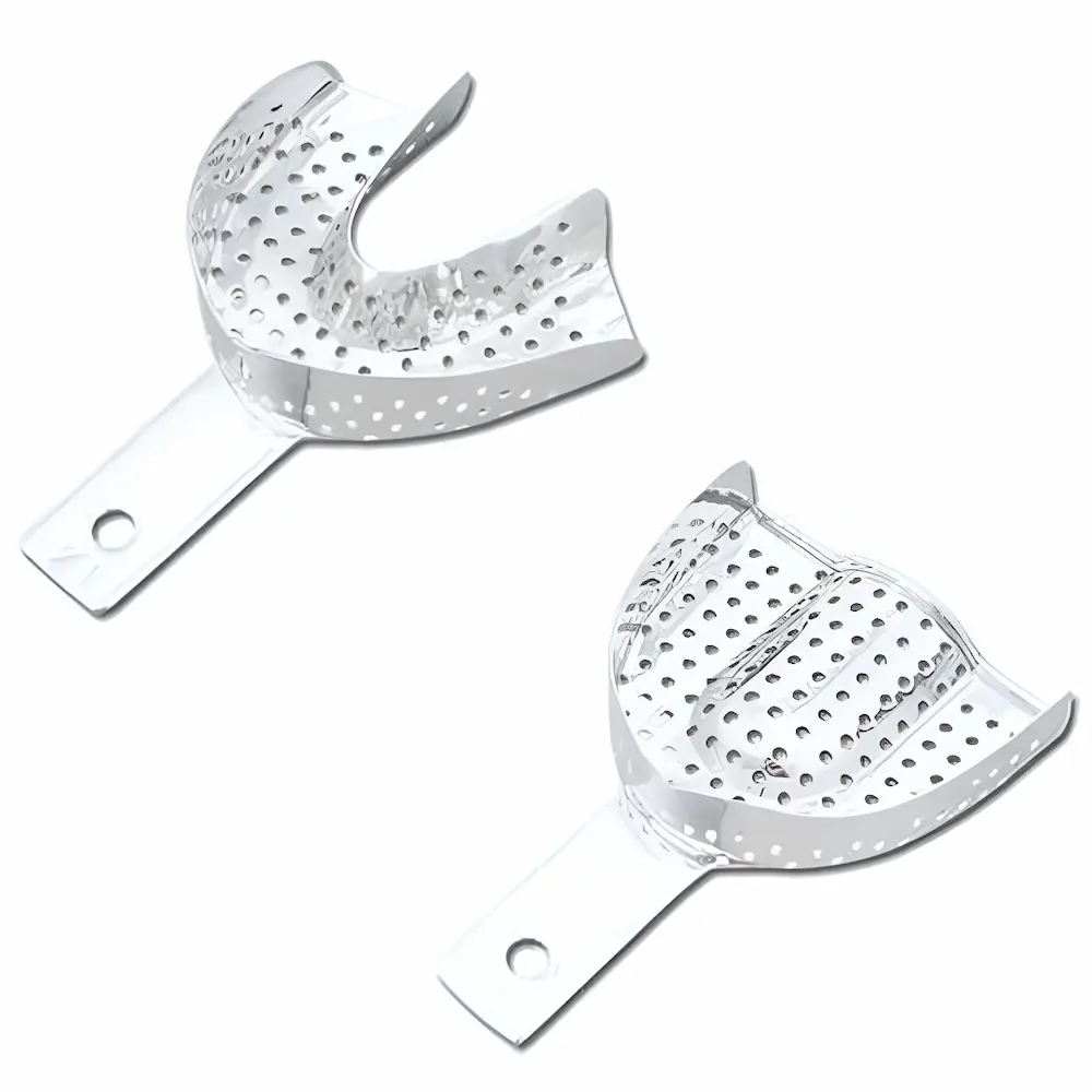 Cubetas De Aluminio Para Impresión Zhermack® (1 Caja 5 Pares) Cubetas De Aluminio Para Impresión Zhermack® (1 Caja 5 Pares)