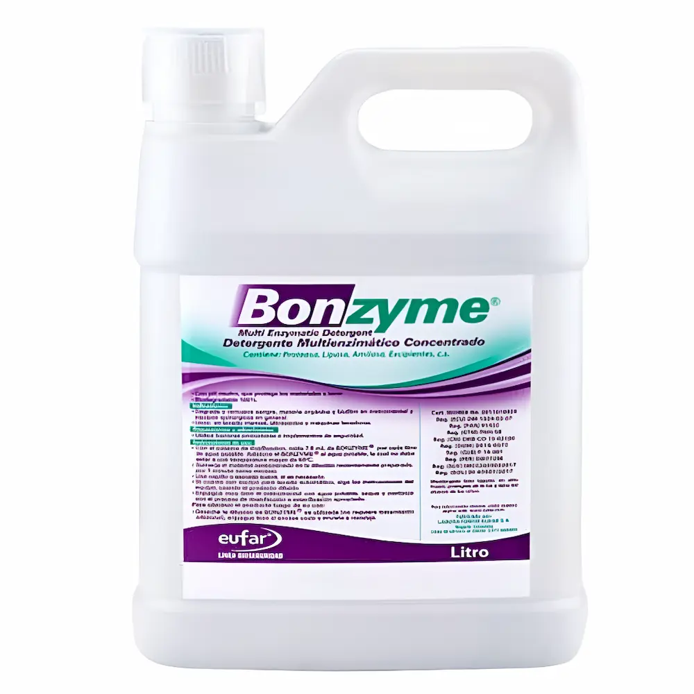 Detergente Multienzimático Bonzyme® Eufar® Lavado Dental (1 Galón 1L) Detergente Multienzimático Bonzyme® Eufar® Lavado Dental (1 Galón 1L)