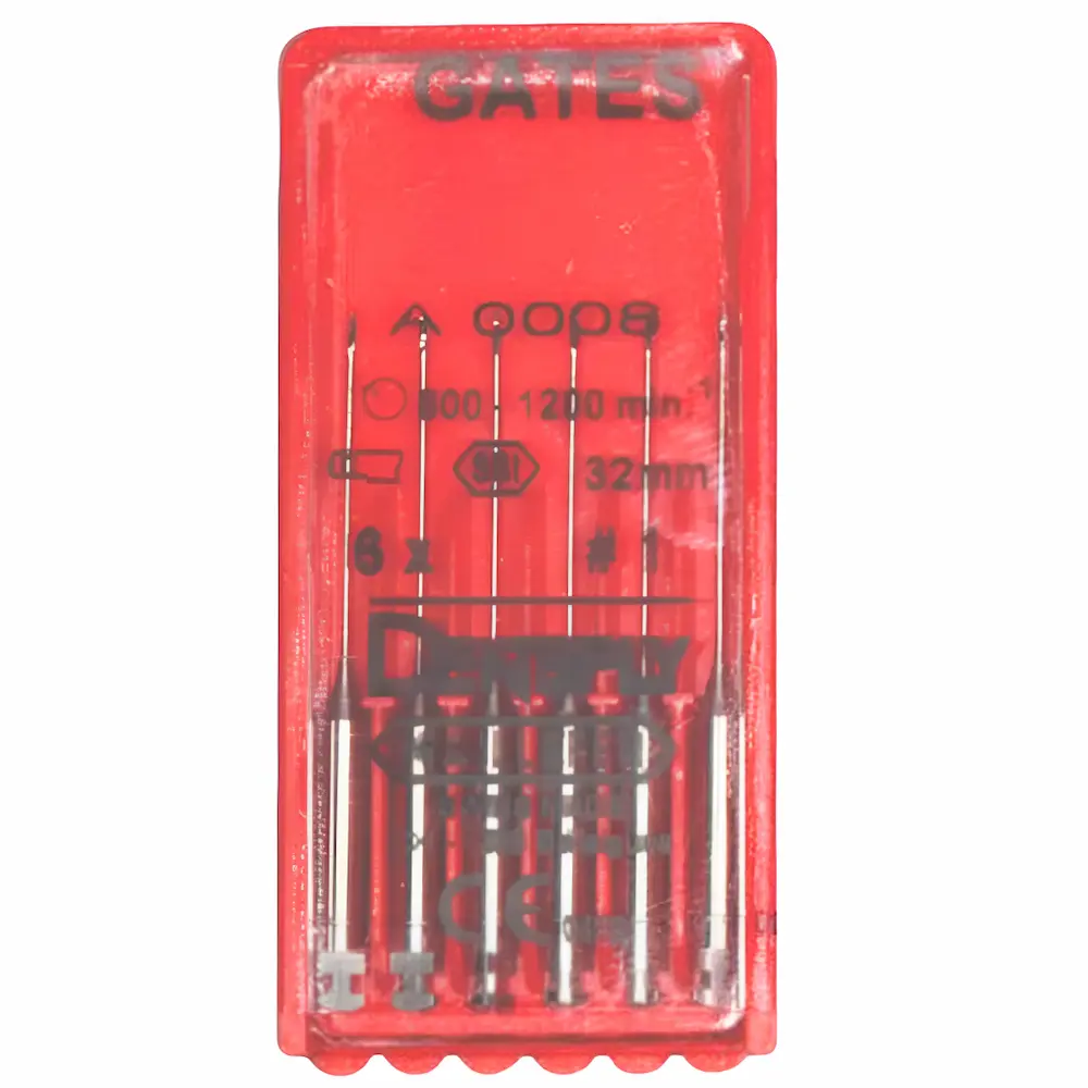 Fresas Gates Glidden® Maillefer Ensanchado Dental (1 Caja 6 Unidades)