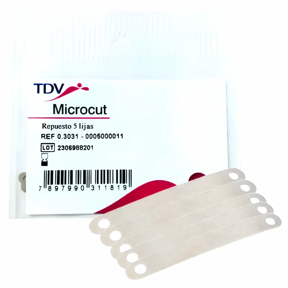 Lijas Microcut Tdv® Acabado Interproximal Preciso (1 Paquete 5 Unid.)