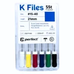 Limas De Endodoncia K Files D Perfect 1 Blister 6 Unid 21 mm