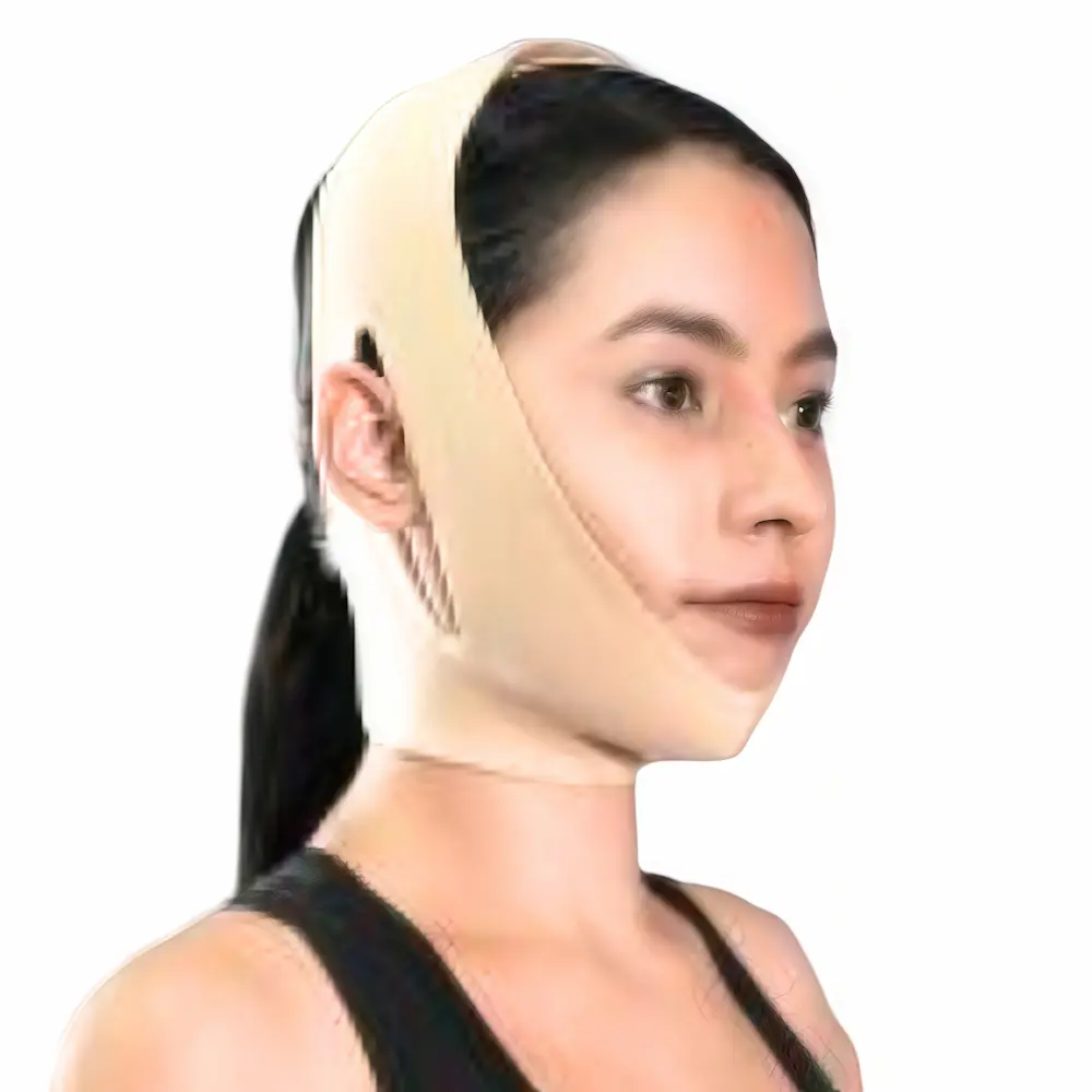 Mentonera Cerrada Facial Soporte Compresivo Talla Única (1 Unidad)