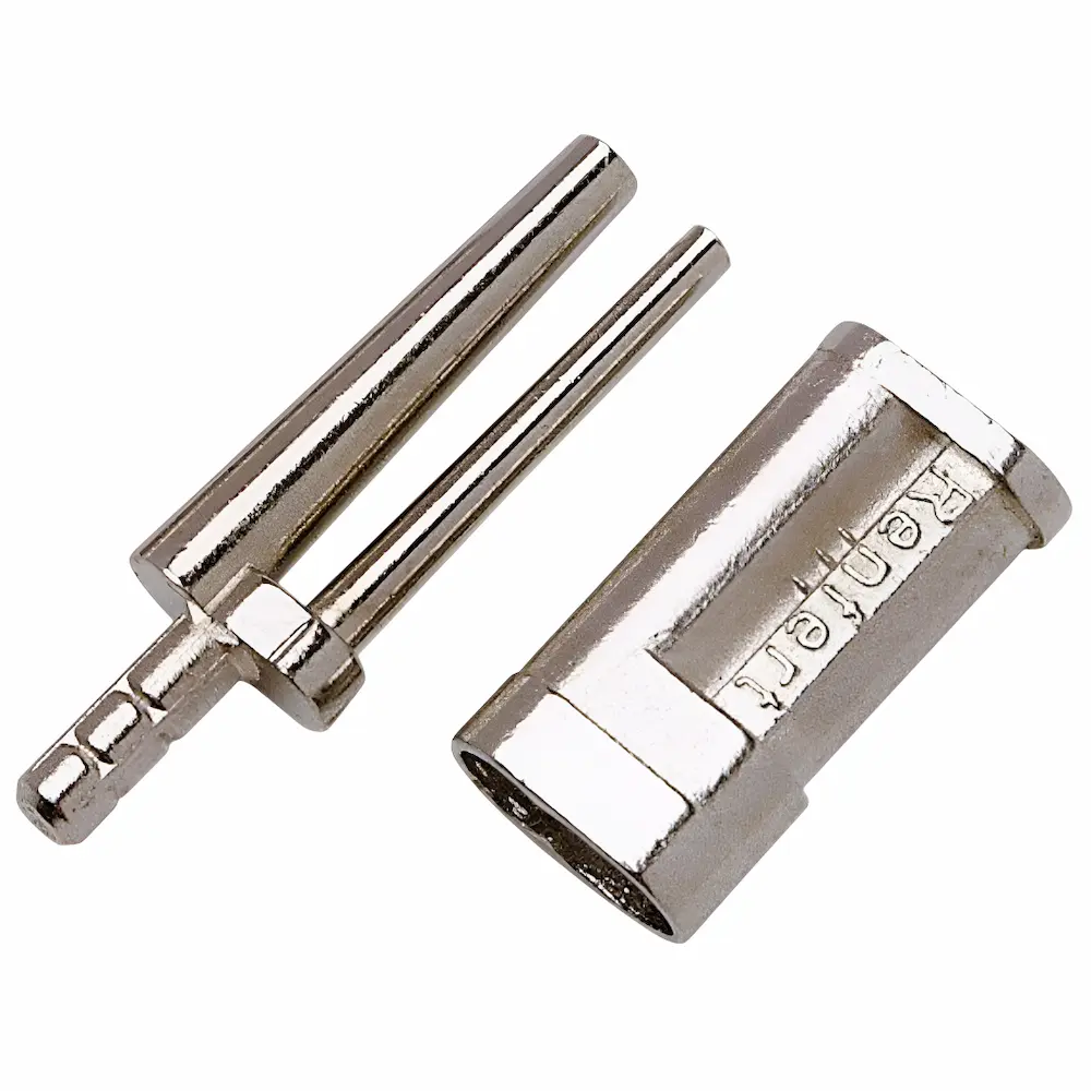 Pines Dobles Metálicos Con Vaina Bi-Pin Renfert® (1 Caja 25 Unid.) Pines Dobles Metálicos Con Vaina Bi-Pin Renfert® (1 Caja 25 Unid.)