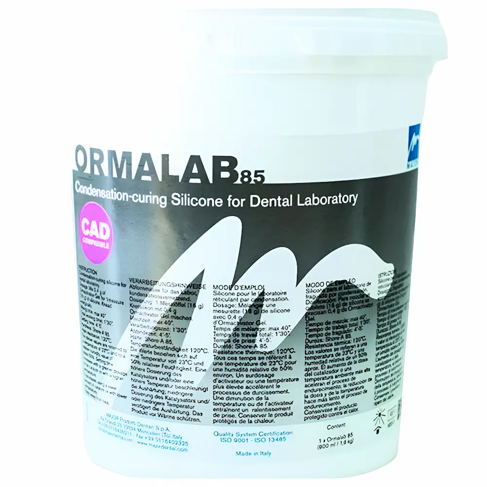Silicona Ormalab 85 Major® Alta Resistencia 1.5Kg (Por Unidad) Silicona Ormalab 85 Major® Alta Resistencia 1.5Kg (Por Unidad)