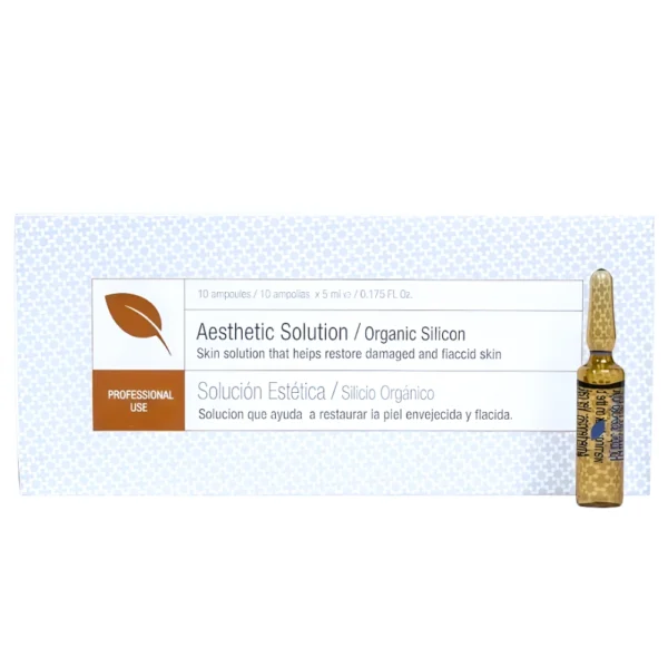 Solución Estética Dermclar® Silicio Orgánico (1 Caja 10 Unid.)