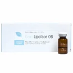 Solución Reductora De Papada Dermclar® LipoFace OB (1 Caja 5 Viales)