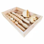 Set Completo con Bandeja para Maderoterapia Corporal Profesional